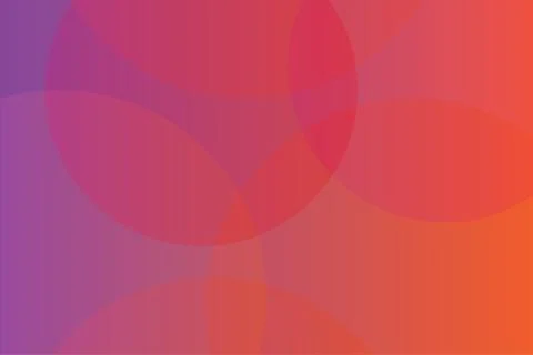 Abstract background art made with circles in trendy gradient colors Stock Illustration