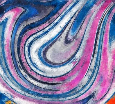 Abstract background. Art pattern. Modern design. Drawing acrylic paints Stock-Illustration