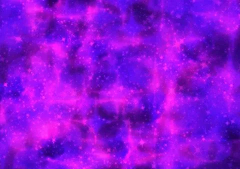 Abstract background, background with shining stars, magical, fairy-tale sky Stock Illustration
