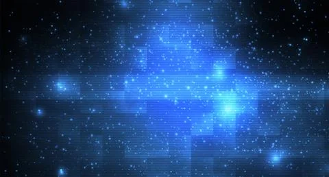 Abstract background with a bad signal effect on TV Illustrazione stock