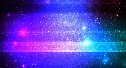 Abstract background with a bad signal effect on TV Illustrazione stock
