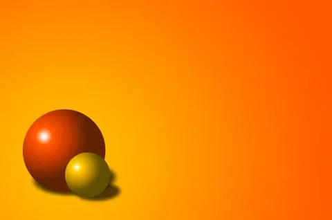 Abstract background with balls Stock Illustration