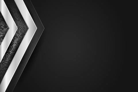 Abstract background banner with color creative digital light modern Stock Illustration