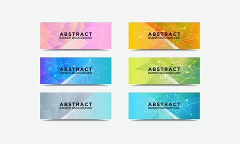 Abstract background banner Stock Illustration