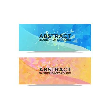 Abstract background banner Stock Illustration