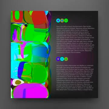 Abstract background for banner. Templates for placards, banners, flyers, Stock Illustration