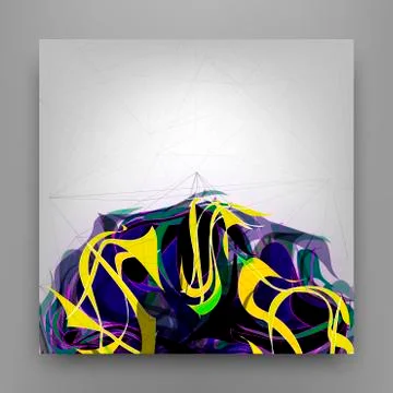Abstract background for banner. Templates for placards, banners, flyers, Stock Illustration