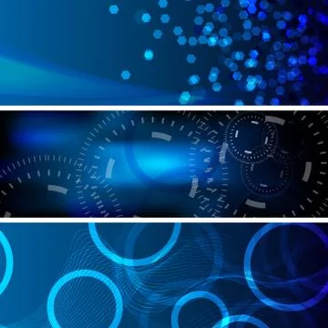 Abstract background banner01 Stock Illustration