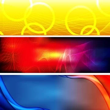 Abstract background banner02 Stock Illustration