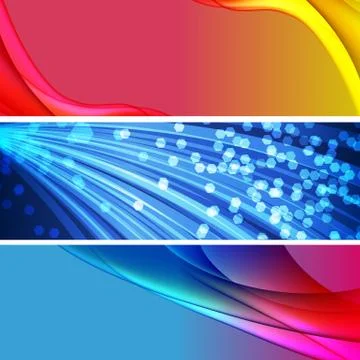 Abstract background banner04 Stock Illustration