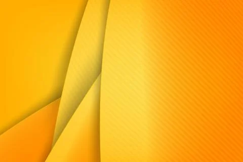 Abstract background basic geometry yellow layered and overlap and shadow elem Stock Illustration