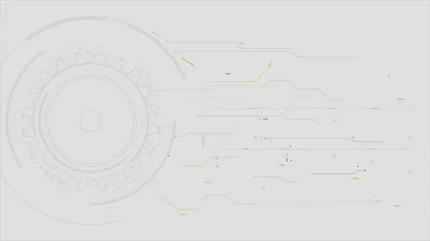 Abstract background basic simple geometry with random moving Stock Footage 237166650