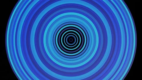 Abstract background with beautiful blue rings Geometric concept animation Stock-Footage 229916754
