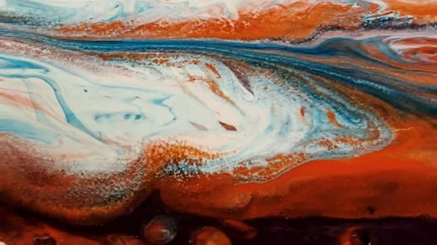 Abstract background of beautiful colorful unique liquid marble movement. 4K Stock Footage 249049699