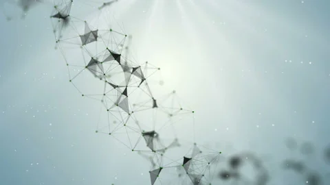 Abstract background with beautiful flickering particles. Perfect for any type of Stock Footage 112921683