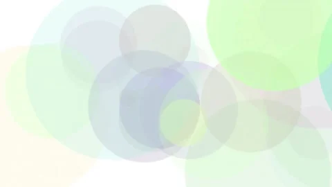 Abstract background, beautiful multi-colored circles in flat style. Particles Stock Footage 144951828