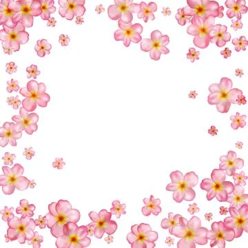 Abstract background with beautiful pink cherry blossom. Stock Illustration