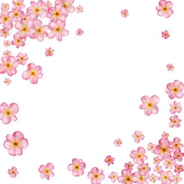 Abstract background with beautiful pink cherry blossom. Stock Illustration