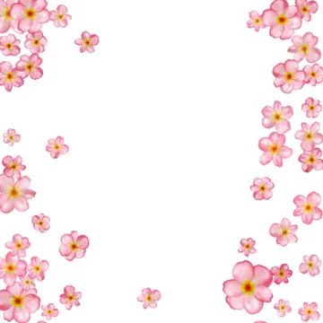 Abstract background with beautiful pink cherry blossom. Stock Illustration
