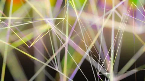 Abstract background, Beautiful rays of light. 3d render illustration Stock Illustration