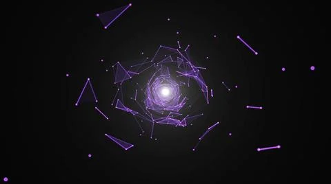 Abstract background with beautiful rotating triangles and flares Abstract ... Stock Photos