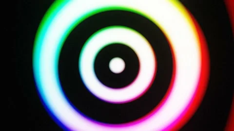 Abstract Background With Big Bright Wave In Color Color Moving 스톡 동영상 200209055