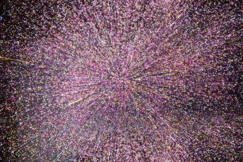 Abstract background big explosion Foto stock