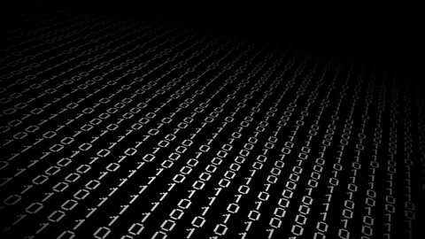 Abstract background with binary code concept Stock Footage 321416097