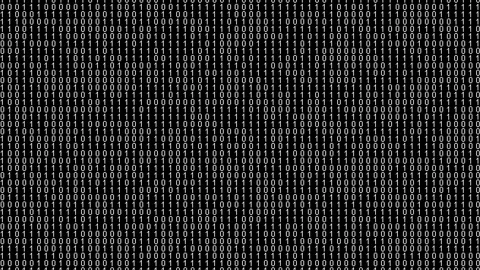 Abstract background with binary code concept Stock Footage 321416102