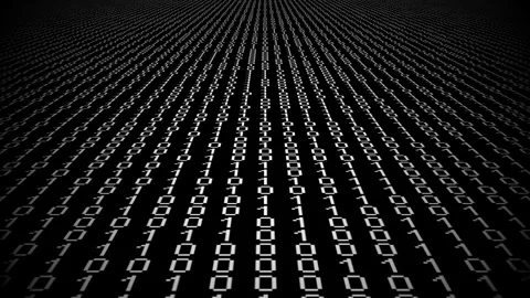 Abstract background with binary code concept Stock Footage 321416118