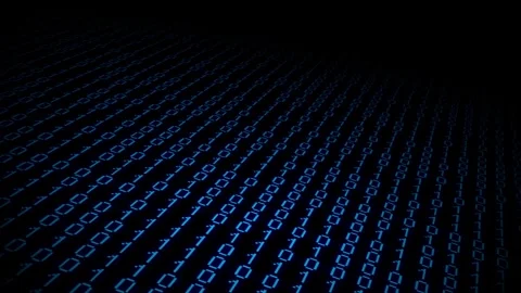 Abstract background with binary code concept Stock Footage 321416174