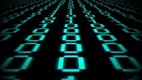 Abstract background with binary code concept Stock Footage 321416317