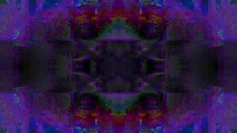 Abstract Background Bizzare Trip. Flowing seamless pattern. Stock Footage 206853525