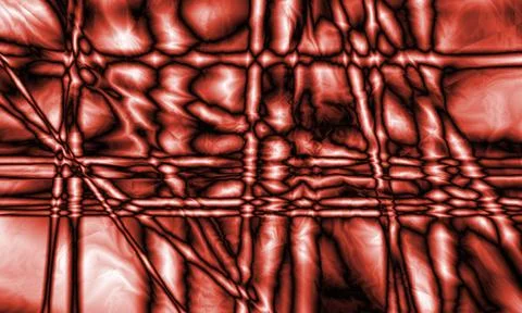 Abstract background in black and red, random pattern Stock Illustration