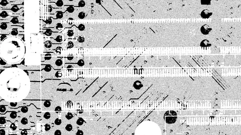 Abstract Background Black And White Motherboard Animation 7 Stock-Footage 104106341