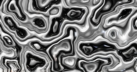 Abstract Background Black and White Liquid Illusion Stock Footage 122308621