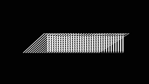 Abstract Background Black And White Geometric Lines 5 Stock Footage 132042832
