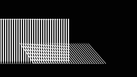 Abstract Background Black And White Geometric Lines 4 Stock Footage 132042980