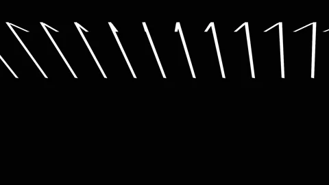Abstract Background Black And White Geometric Lines 8 Stock Footage 132044388