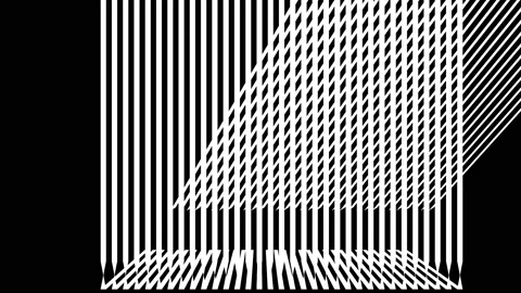 Abstract Background Black And White Geometric Lines 6 Stock Footage 132044424