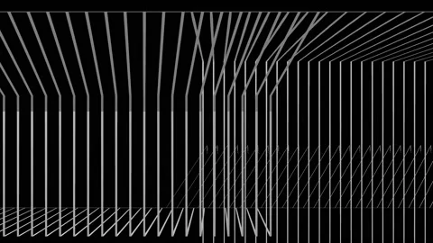 Abstract Background Black And White Geometric Lines 26 Stock-Footage 132058014