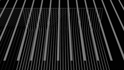 Abstract Background Black And White Geometric Lines 27 Stock Footage 132060373