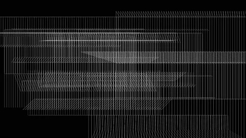 Abstract Background Black And White Geometric Lines 34 Stock Footage 132066854