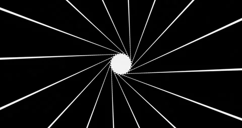 Abstract background with black and white shapes Stock Footage 255600158