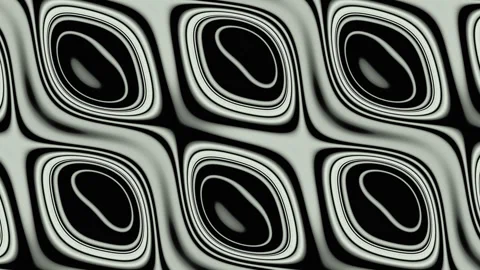 Abstract background with black and white circles. High quality 4k footage Stock Footage 255976167