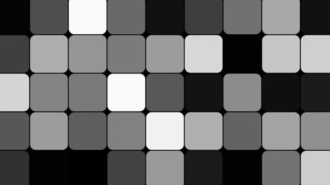 Abstract background black and white flashing squares 6 Stock Footage 282182096