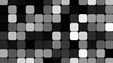 Abstract background black and white flashing squares 4 Stock Footage 282183318