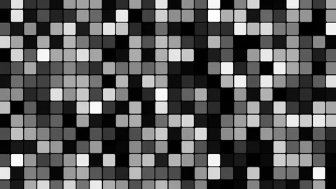 Abstract background black and white flashing squares 2 Video stock 282183810