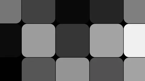 Abstract background black and white flashing squares 11 Stock Footage 282184267