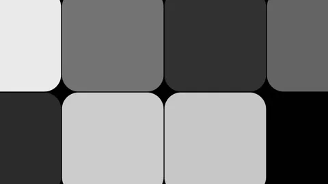 Abstract background black and white flashing squares 12 Stock-Footage 282184381